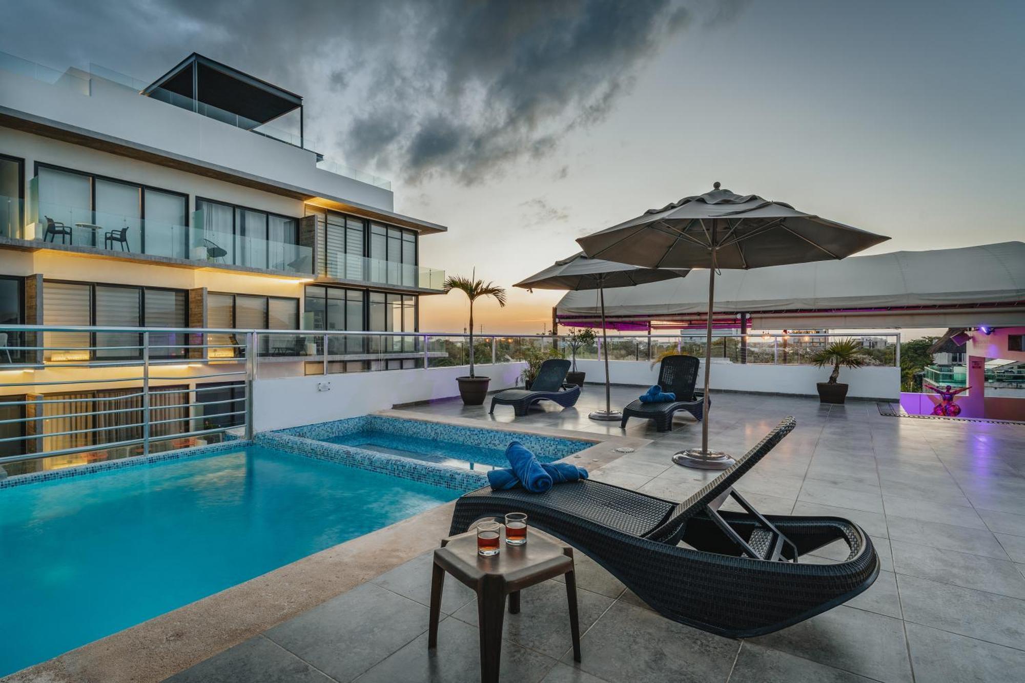 Soho Playa Hotel 普拉亚卡门 外观 照片
